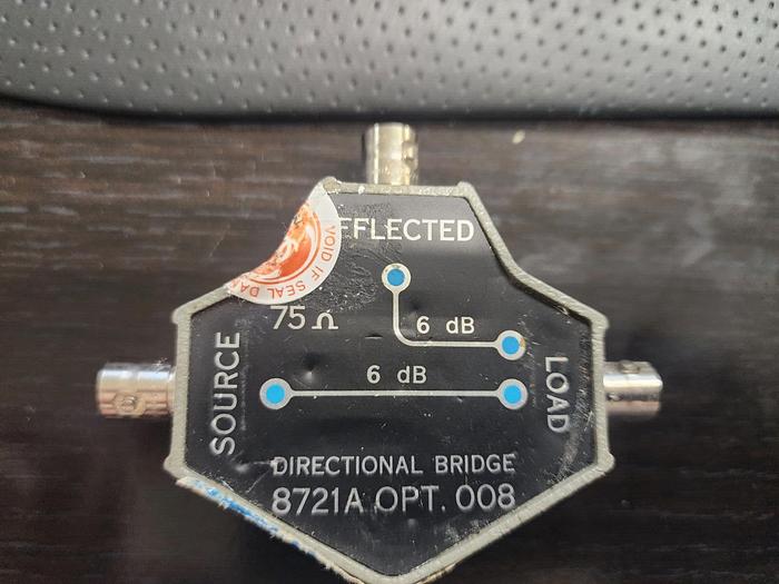 Used HP/Agilent 8721A Directional Bridge Option 008 Unit #6