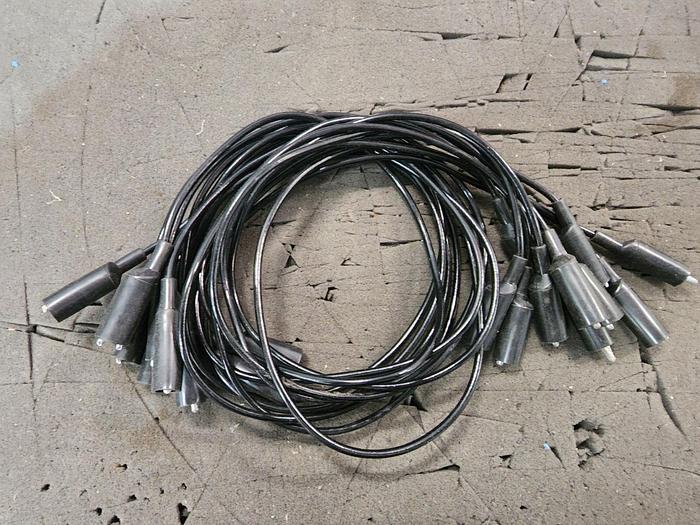 Pasternack Alligator Clip to Alligator Clip Cables Lot of 10 NEW!