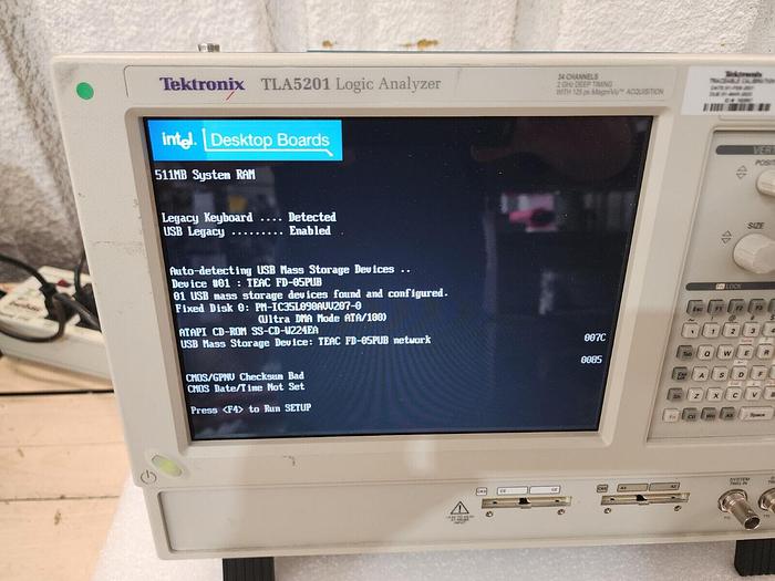 Used Tektronix TLA5201 34-Channel Logic Analyzer READ!!