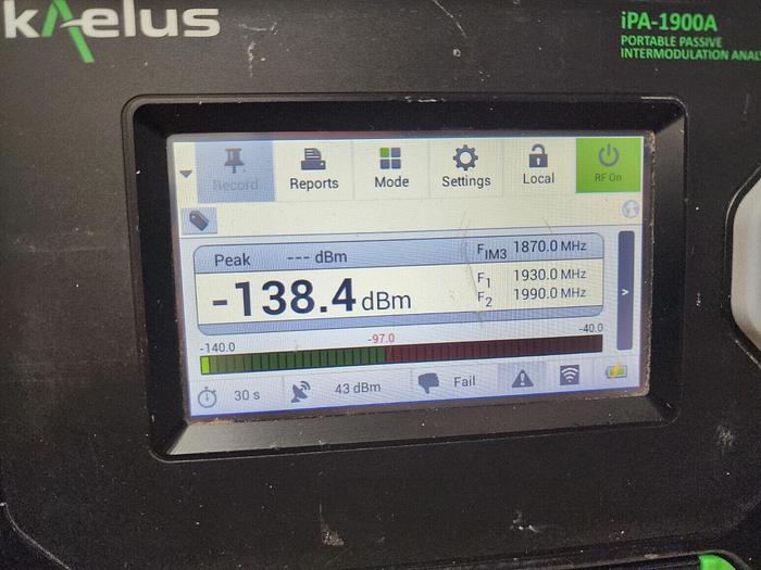 Used KAELUS IPA-1900A Portable PIM Tester Unit #2