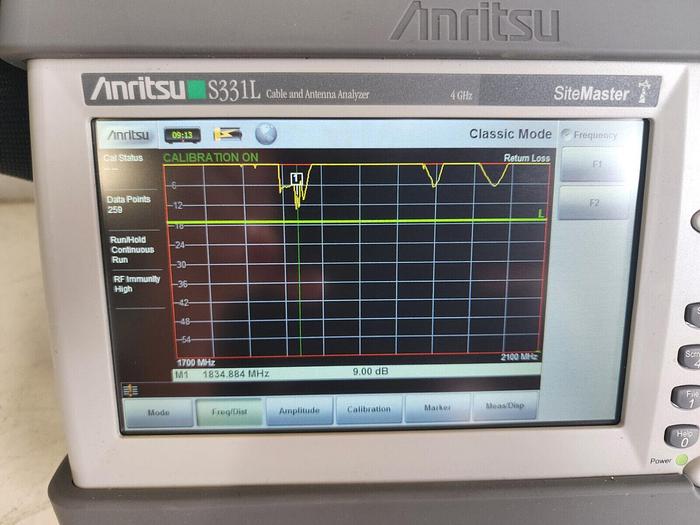 Used Anritsu S331L SiteMaster 4GHz Cable and Antenna Analyzer Unit #3
