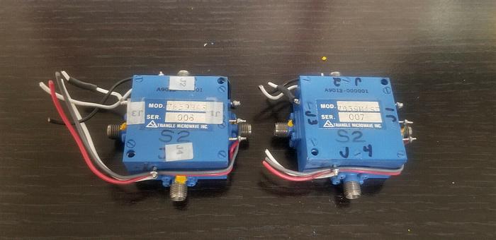 Used KDI/Triangle VB59HASD RF Switch Lot of 2