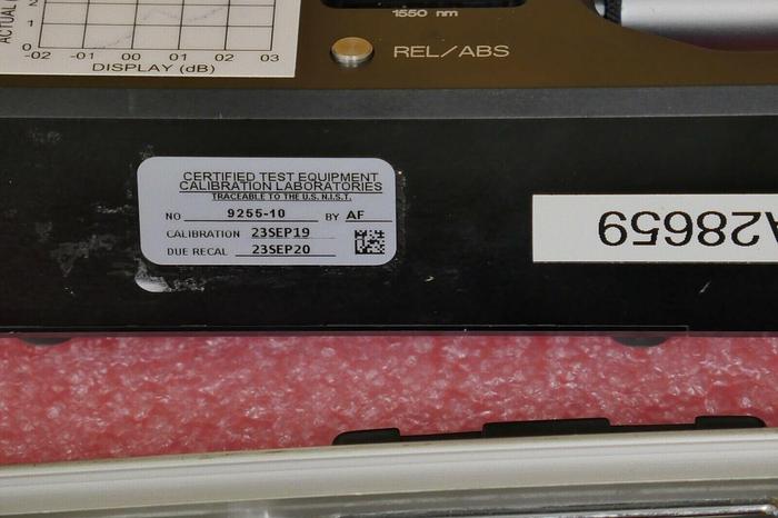 Used JDS Fitel VA6B Precision Variable Attenuator VA6B505-FPL