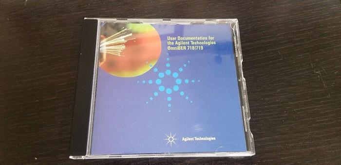 Used Agilent User Documentation for the Agilent OmniBER 718/719