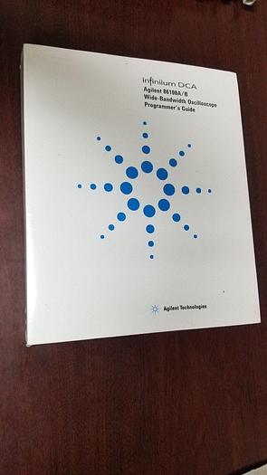 Agilent 86100A/B Wide-Bandwidth Oscilloscope Programmer's Guide NEW!