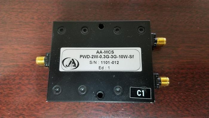 Used MCS  AA-MCS-PWD-2W-0.3G-3G-10W-SF Power Divider