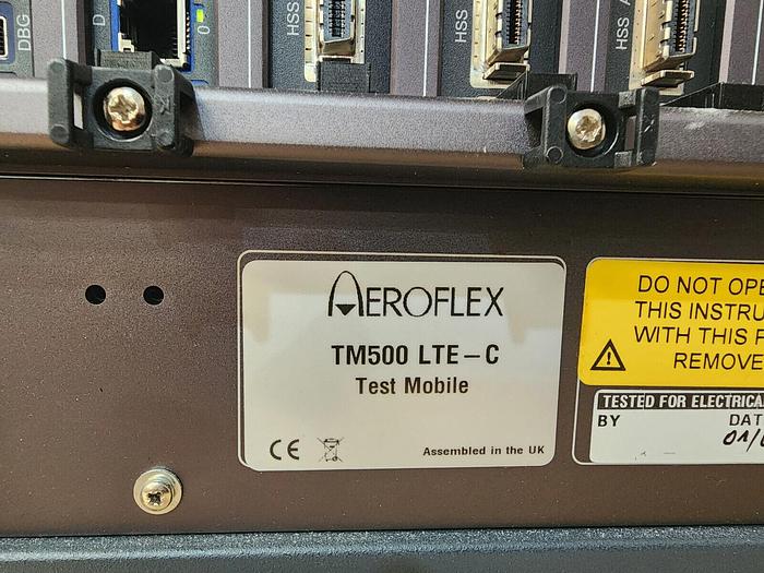 Used AEROFLEX TM500 LTE-C Mobile Test Platform