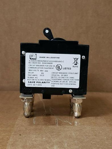 Used CBI 250A D2AKXA0281 Circuit Breaker