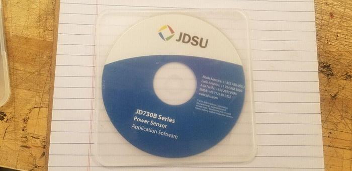 Used JDSU JD730B Power Sensor Application Software