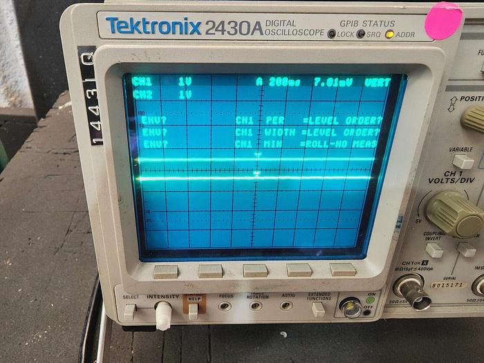 Used Tektronix 2430A Digital Oscilloscope Unit #2 READ!