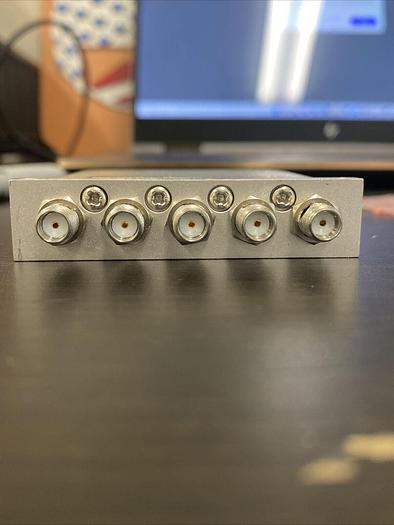 Used HP 08672-60142 5 Port 24V DC-18GHz Coaxial Switch