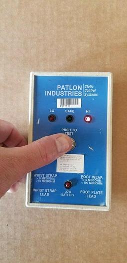 Used PATLON Static Control Systems Tester