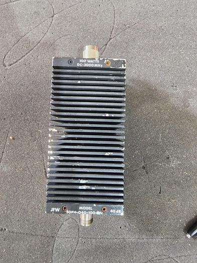 Used JFW 50FH-040-100-3N Attenuator 100W 40db Type N Unit X
