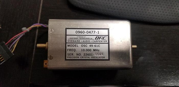 Used HP/Agilent 0960-0477-1  10MHz Crystal Oscillator