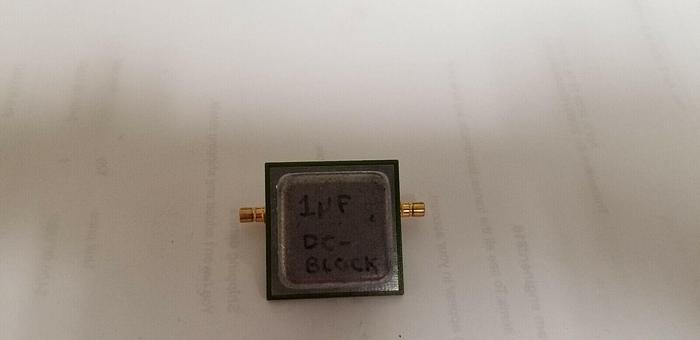 Used 1uF DC Block