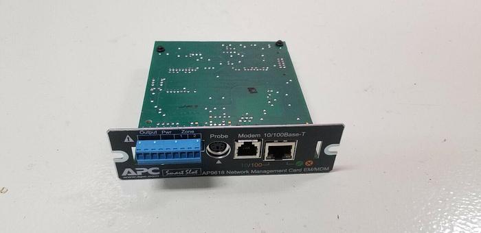 Used APC AP9618 Network Management Card EM/MDM