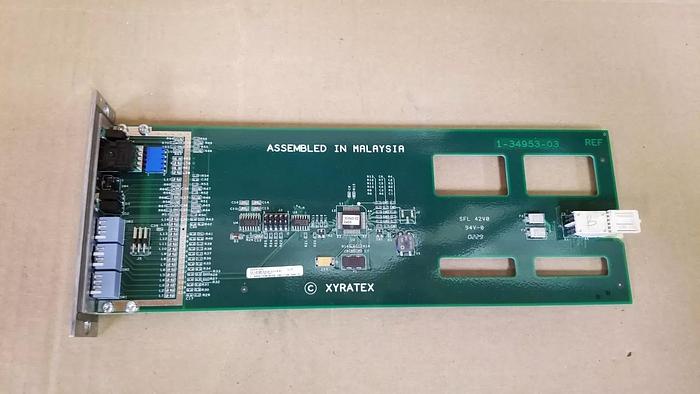 Used XYRATEX 34954-04B Controller Module Good!