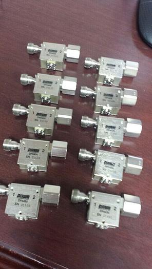 Used DITOM Microwave DF6430 Isolators Lot of 10