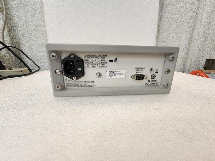 Used HP/Agilent U3401A 4.5 Digit Dual Display Multimeter Tested Good Unit #9