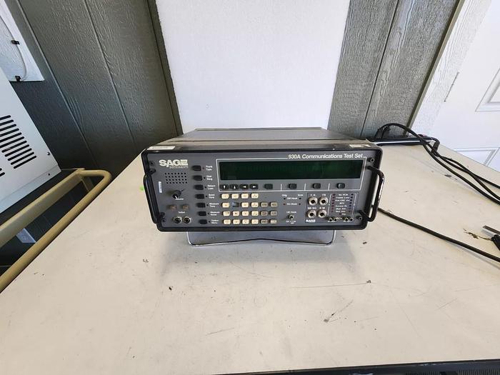 Used SAGE 930A Communications Test Set Will Not Power On! Unit #6