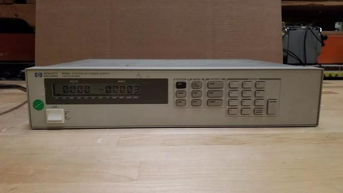 Used HP 6632A System DC Power Supply 0-20V/0-5A/100W Tested Good #2