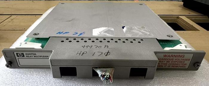 Used HP 44470A Relay Multiplexer *Guaranteed*