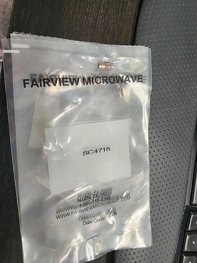 Fairview Microwave SC4715 BMA Plug Bulkhead Connector Solder On Lot of 5 NEW!