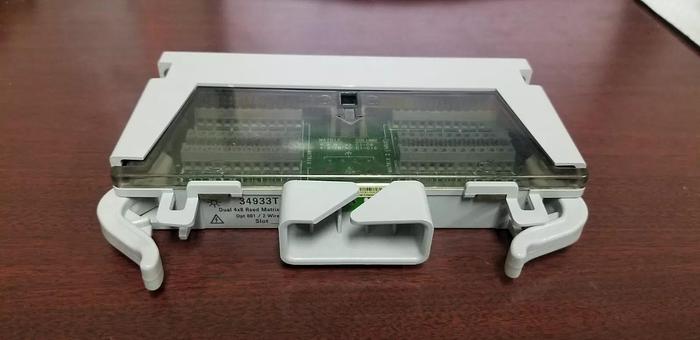 Used Agilent 34933T Dual 4x8 Reed Matrix Option 001/2 Wire