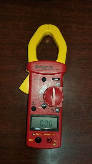 Used AMPROBE AC68C True RMS AC/DC Clamp Multimeter Unit #22