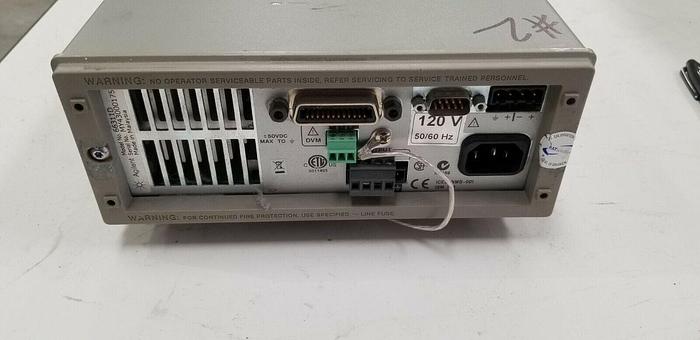 Used Agilent 66311D Mobile Communications DC Source 0-15V,0-3A,5A Peak Unit #2