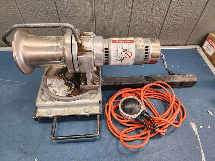 Used AB CHANCE 308-1170 Capstan 1000 Pound Hoist COMPLETE! Unit #3