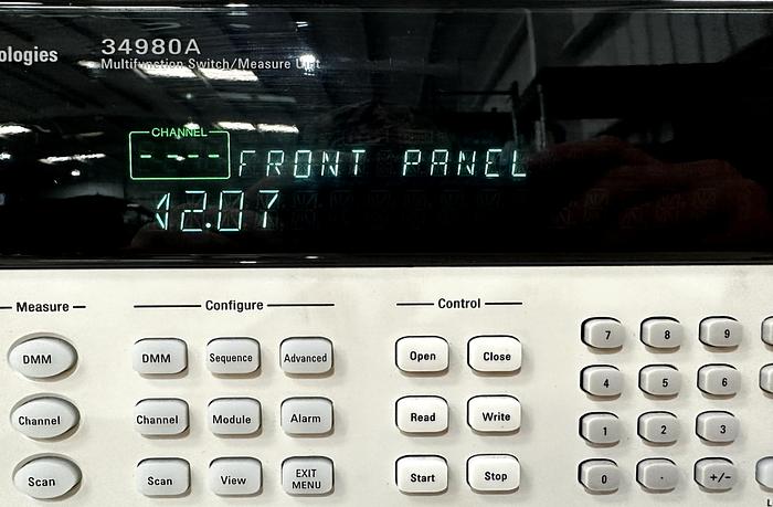Used Agilent 34980A Multifunction Switch/Measure Unit NON-DMM