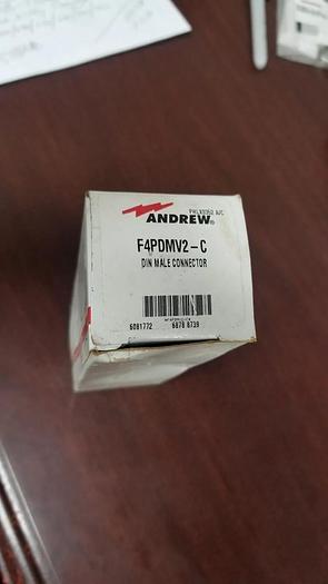 Andrew F4PDMV2-C DIN Male Connector NEW!
