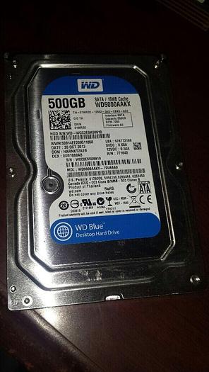 Used Western Digital WD 5000AAKX 500GB Drive