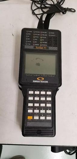 Used Sunrise Telecom T1 Cable Tester Unit #2 READ!