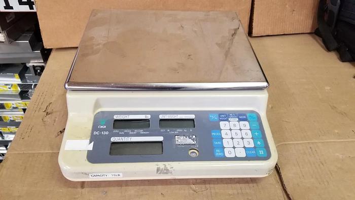 Used Digi-Matex DC-130  15 Pound Digital Counting Scale