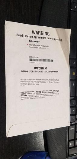 Tektronix YNETG NetGuide Productivity Enhancement Software v1.15