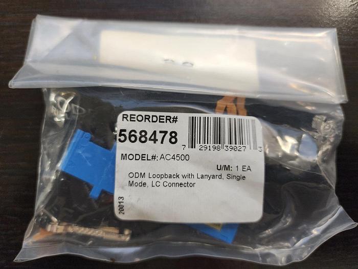 ODM/Ripley AC4500 Loopback with Lanyard,SM,LC Connector NEW!