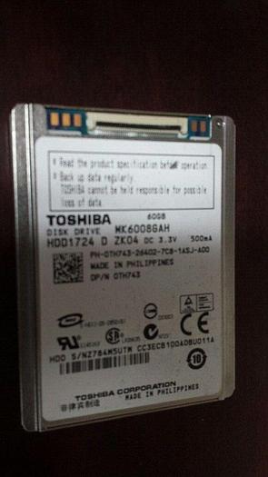 Used Toshiba MK6008GAH 60GB SS Drive