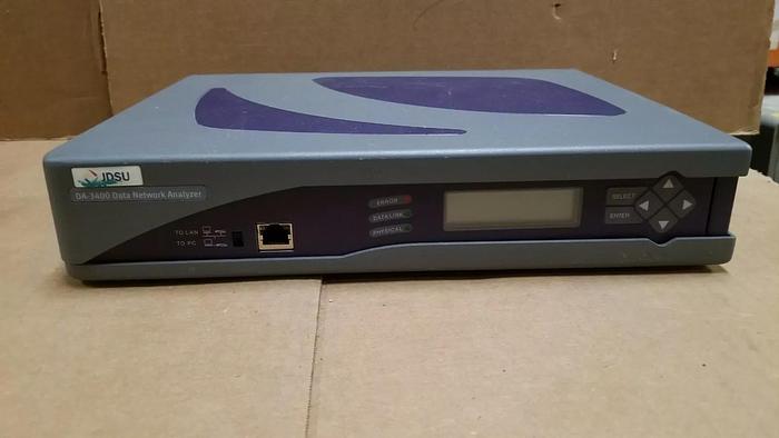Used JDSU DA-3400 Data Network Analyzer READ!!