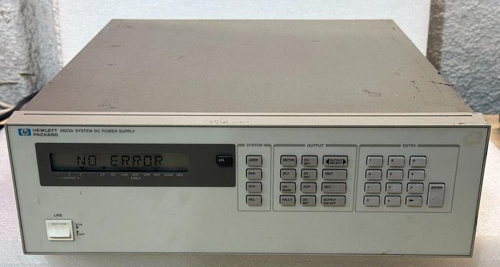 Used HP 6623A System DC Power Supply *Guaranteed*