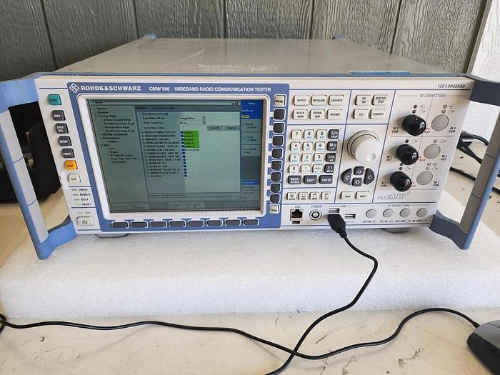 Used Rohde & Schwarz CMW500 Wideband Radio Communication Tester Unit #2