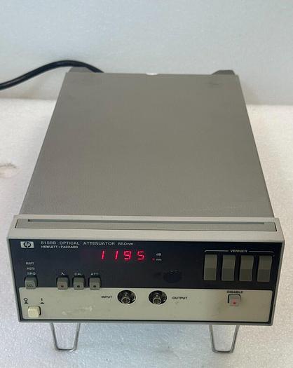 Used HP 8158B Optical Attenuator 850nm *Guaranteed*
