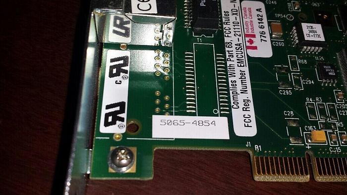 Used Agilent 5065-4854 T1 Card