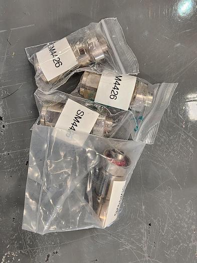 Fairview Microwave SM4426 4.1/9.5-M to N-Male Adapter Lot of 4 NEW!