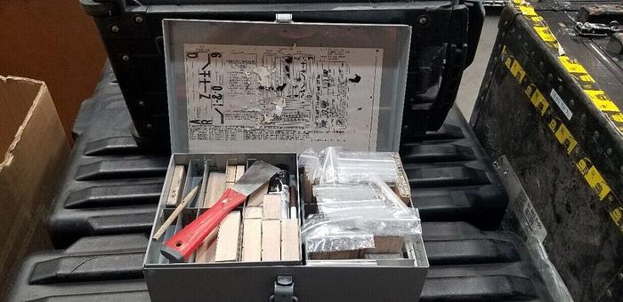 Used Rubber Ink Embossing Stamp Kit Very Large Set #2