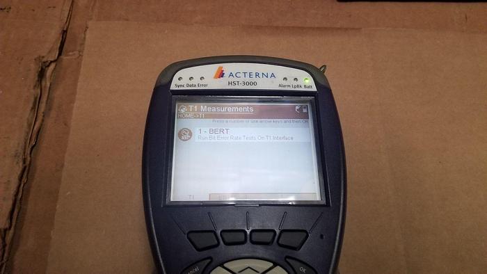 Used JDSU/Acterna/VIAVI HST-3000 with SIM T1 Module Unit #32