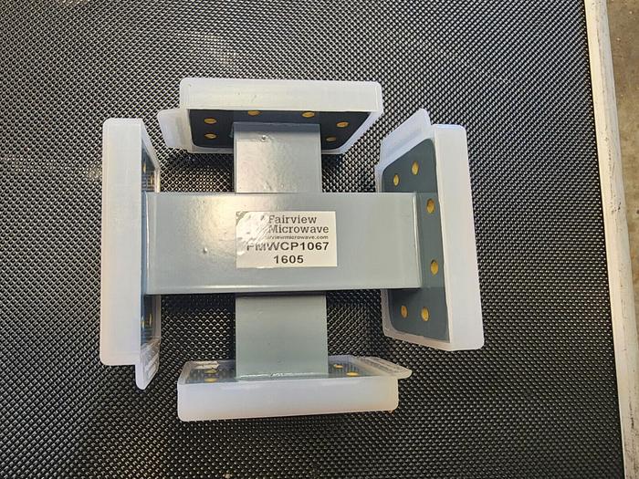 Fairview Microwave FMWCP1067 WR112 20dB Waveguide Crossguide Coupler NEW!