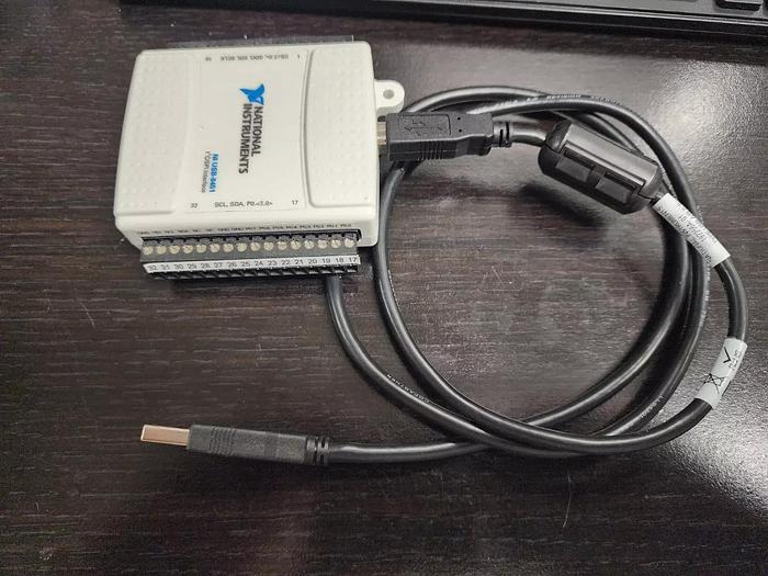 Used National Instruments NI USB-8451 Data Aquisition Module with Cable