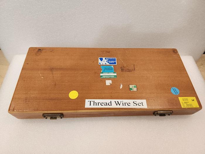 Used Van Keuren Thread Wire Set Complete .007227-.0144329